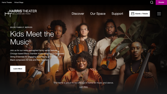 Homepage with a blue header, main headline 'Welcome to Our Service', and a call-to-action button