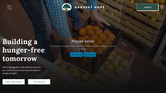 Homepage hero section with headline 'Discover Your Next Adventure' and navigation menu at top