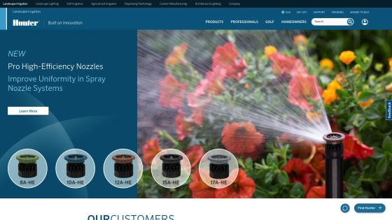 hunterirrigation.com