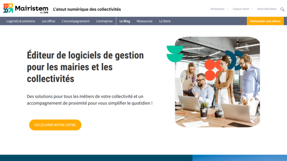 Software editor for town halls and communities offering solutions and local support to simplify daily tasks
