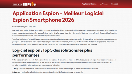Overview of the best spy applications for smartphones in 2026.