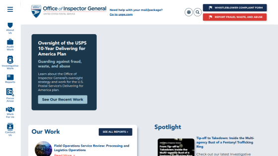 Overview of USPS 10-Year Delivering for America Plan with links to recent work.