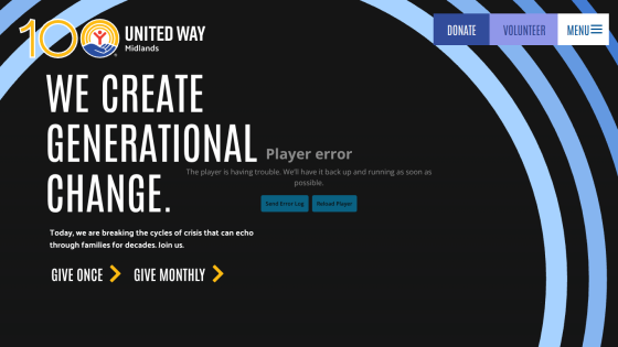Homepage with a navigation bar, large hero image of a mountain landscape, and headline 'Explore the World with Us'