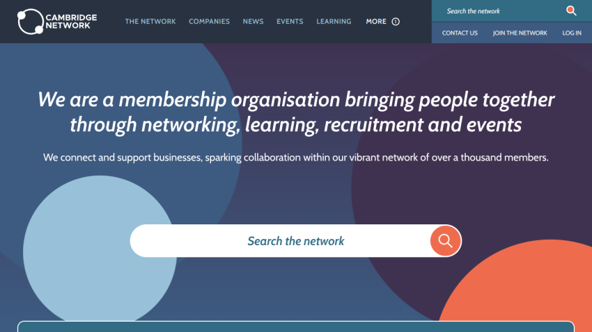 Membership organisation connecting businesses through networking, learning, recruitment, and events with a search network feature