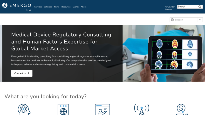 Medical device regulatory consulting and human factors expertise for global market access by Emergo