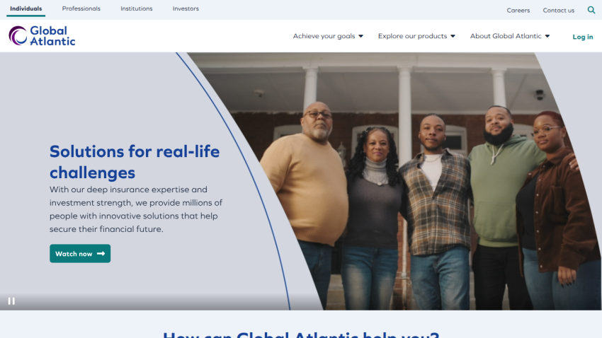 Solutions for real-life challenges with a group of people featured prominently.