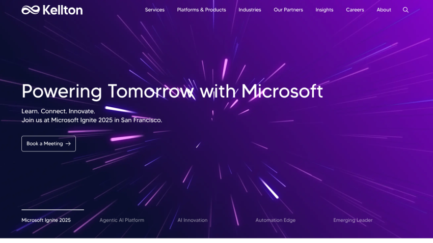 header and hero section fully visible with background image.