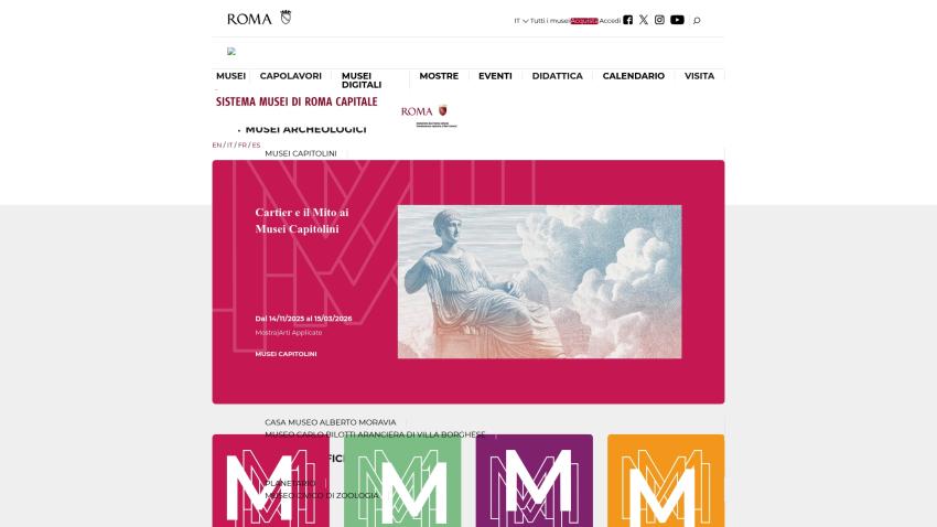 museiincomuneroma.it