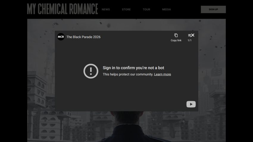 mychemicalromance.com