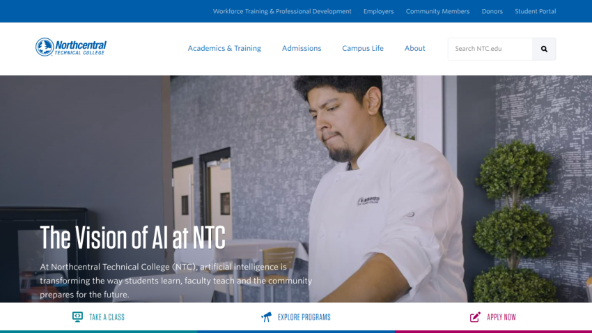 Northcentral Technical College highlights AI vision transforming learning, teaching, and community preparation