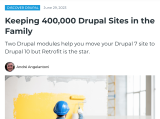Keeping 400,000 Drupal Sites in the Family Keeping 400,000 Drupal Sites in the Family