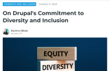On Drupal's Commitment to Diversity and Inclusion On Drupal's Commitment to Diversity and Inclusion