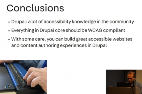 Accessibility Presentation at Drupal Dev Days 2022