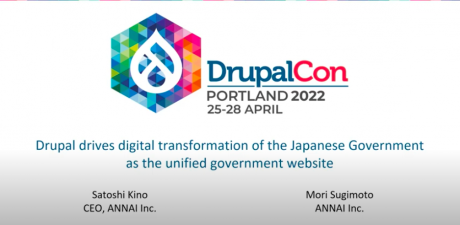 Drupal drives digital transformation of the Japanese Govermment as the unified government website