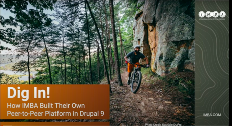 Dig In! how IMBA built their own peer-to-peer fundraising platform in Drupal 9