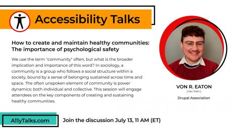 Accessibility Talks