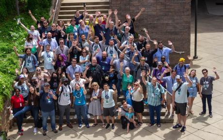 DrupalCamp Asheville Group Photo from 2022