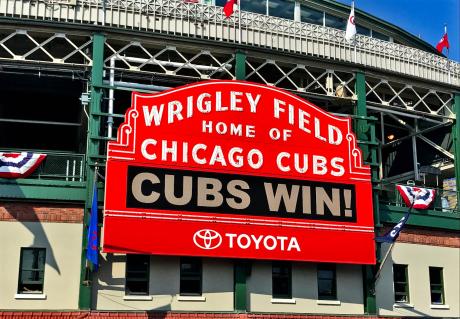 Wrigley Field in Chicago