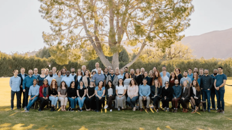 The employees/owners of Lullabot at a company retreat. 