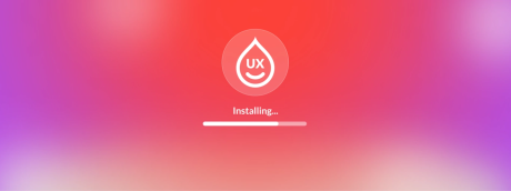 UX in Drupal logo is installing