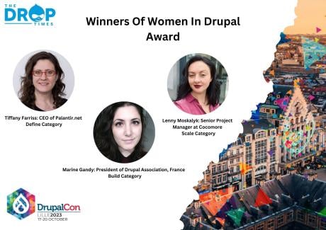 Women in Drupal Award Winners