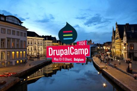 DrupalCamp Belgium poster