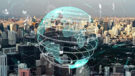 global connection and the internet network modernization in smart city