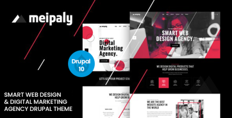 Meipalу – Digital Services Agencу Drupal 10 Theme