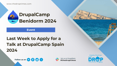 Last Week to Apply for a Talk at DrupalCamp Spain 2024