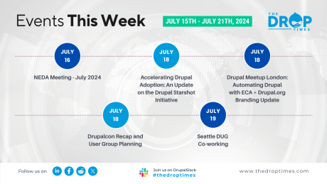 Upcoming Drupal Meetups and Events: July 15th - July 21st, 2024