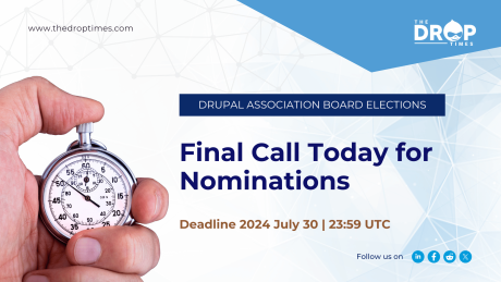 Final Call Today for Nominations in 2024 Drupal Association Board Election
