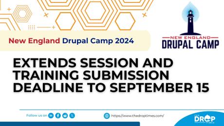 NEDCamp 2024 Extends Session and Training Submission Deadline to September 15
