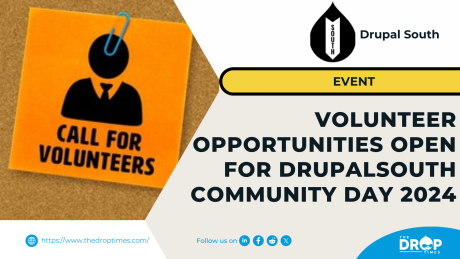 Volunteer Opportunities Open for DrupalSouth Community Day 2024
