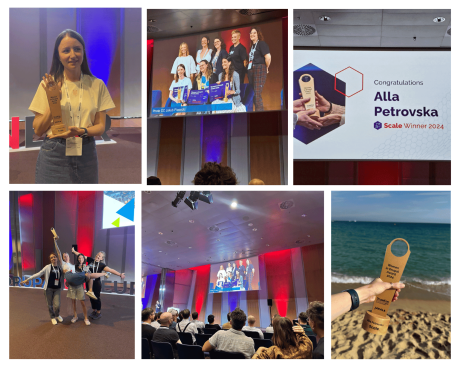Alla Petrovska receives “Women in Drupal” award.