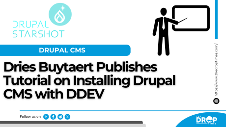Dries Buytaert Publishes Tutorial on Installing Drupal CMS with DDEV