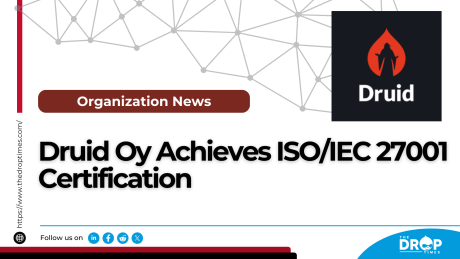 Druid Oy Ac­hie­ves ISO/IEC 27001 Cer­ti­fi­ca­tion