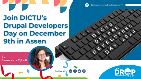 Join DICTU’s Drupal Developers Day on December 9th in Assen
