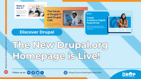The New Drupal.org Homepage is Live!