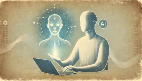 Collaborating with an AI agent