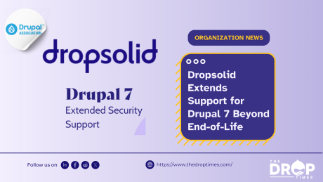 Dropsolid Extends Support for Drupal 7 Beyond End-of-Life