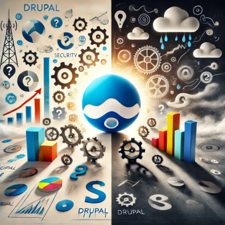 Drupal with its sunny and dark side
