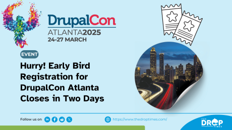 Hurry! Early Bird Registration for DrupalCon Atlanta Closes in Two Days