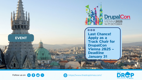 Last Chance! Apply as a Track Chair for DrupalCon Vienna 2025 – Deadline January 31