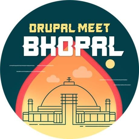 drupal-bhopal-meetup-feb-2025 Logo