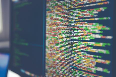 code displayed on a computer screen