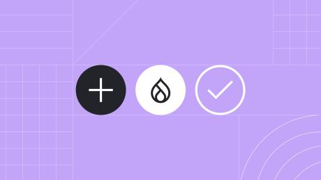 ew pattern + drupal + purple 
