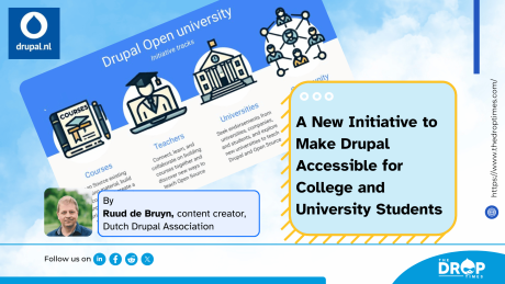 A New Initiative to Make Drupal Accessible for College and University Students