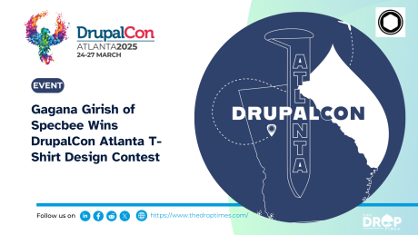 Gagana Girish of Specbee Wins DrupalCon Atlanta T-Shirt Design Contest