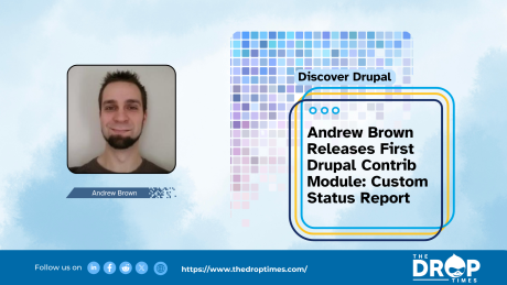 Andrew Brown Releases First Drupal Contrib Module: Custom Status Report