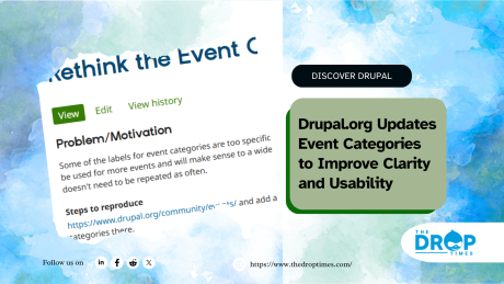 Drupal.org Updates Event Categories to Improve Clarity and Usability